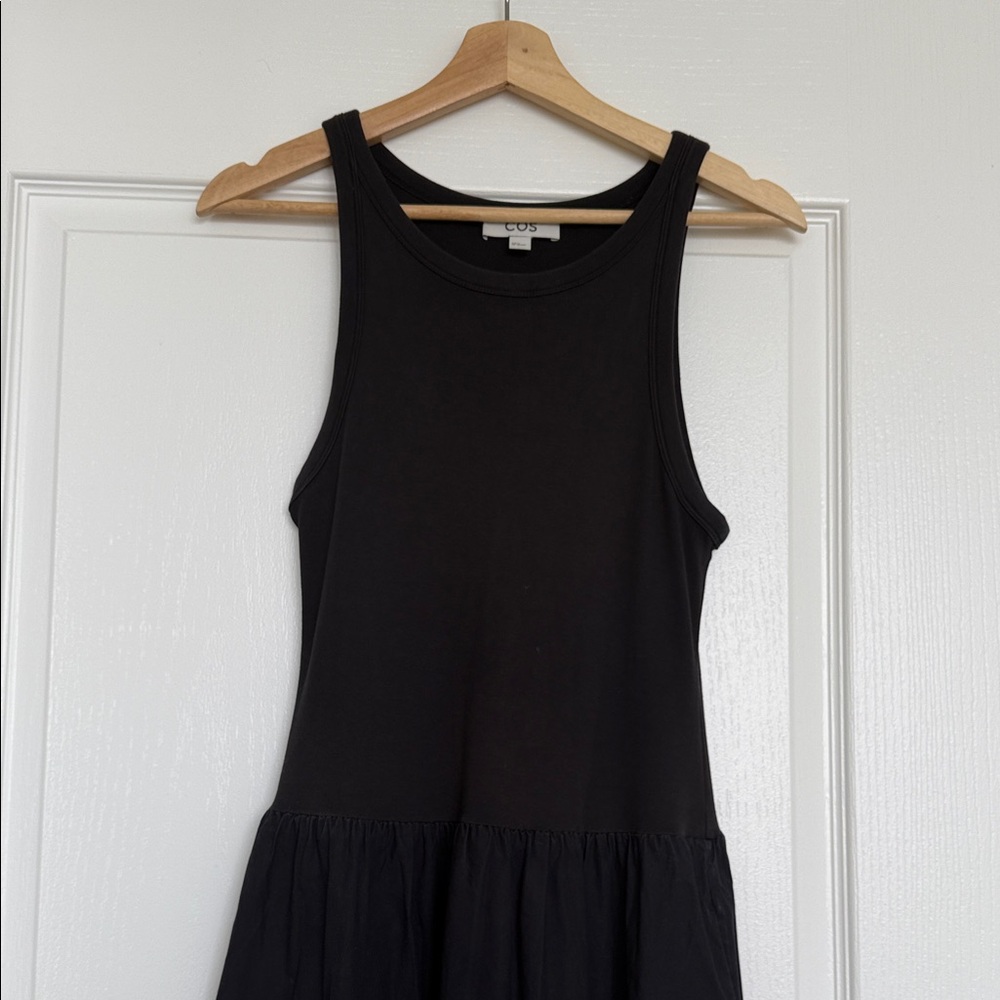 COS Classic Black Tank Dress